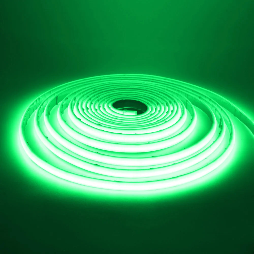 12V 24V COB Led Neon Strip Light Tape Waterproof IP68 320 LEDs Flexible Milk Tube Liner Lighting 10 Colors 0.5m 1m 2m 3m 4m 5m