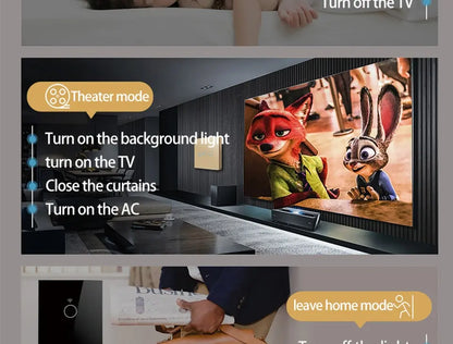 Tuya WiFi Smart Licht Schalter UNS Standard Arbeit Mit Alexa Google Home Wand Touch Schalter 110 V 220 V RF433Mhz Fernbedienung 1 2 3 4 Gang.
