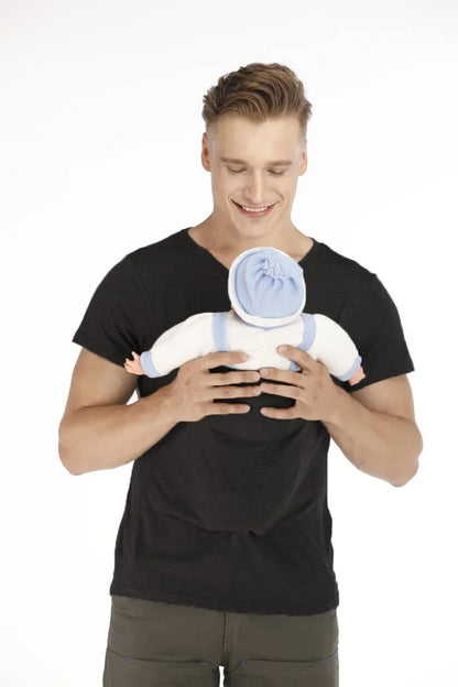 Safety Kangaroo Pocket T Shirt Baby Carrier Pregnancy Clothes Summer Short Sleeve Mother Father Top for Feeding Big Daddy Shirt.