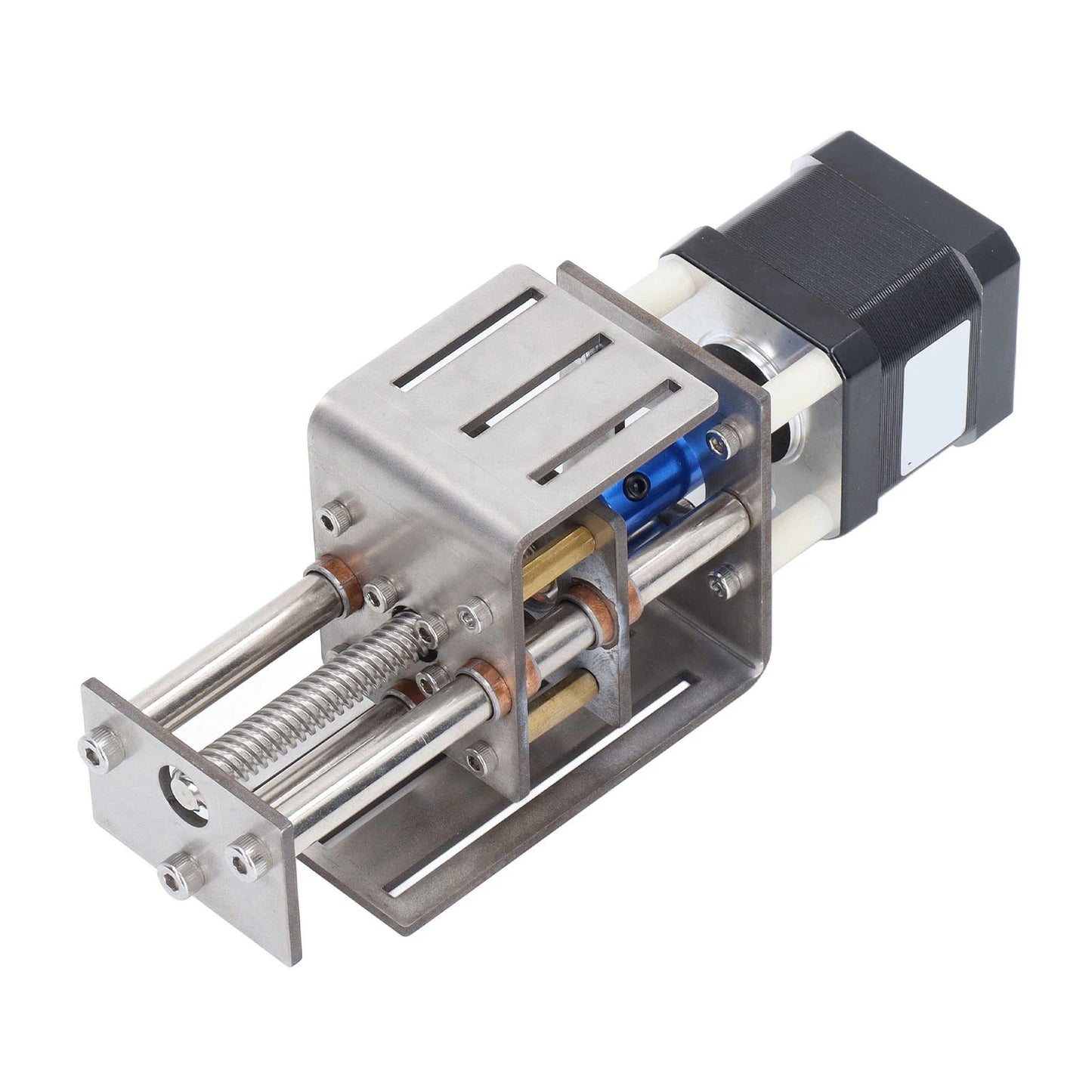 Achsen-Schiebetisch-Set, Splitter, stabile Leistung, 1,7 A, CNC-Achsen, Schiebetisch-Set, 100 mm Hub, 12 V, DIY für Holzbearbeitung
