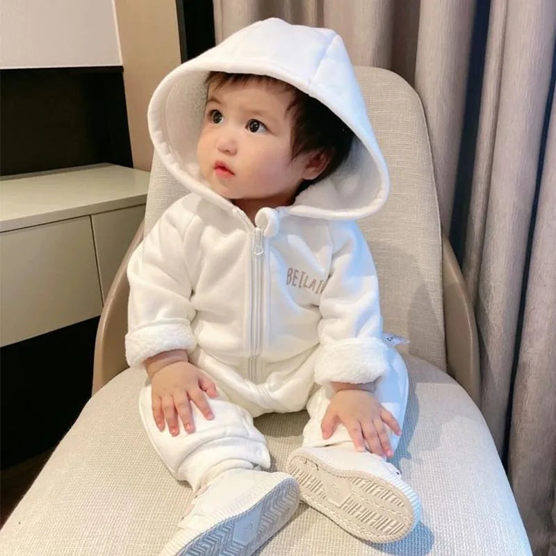 Baby Frühling und Herbst Overall Jungen Mädchen Langarm Baby kleidung Neugeborene 0 bis 18m feste Stram pler Kleinkind Kleidung Baby insgesamt.