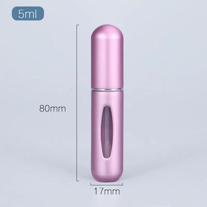 5/8ml Perfume Atomizer Portable Liquid Cosmetics Containers Traveling Mini Alcohol Perfume Refillable Bottles Empty Spray Bottle