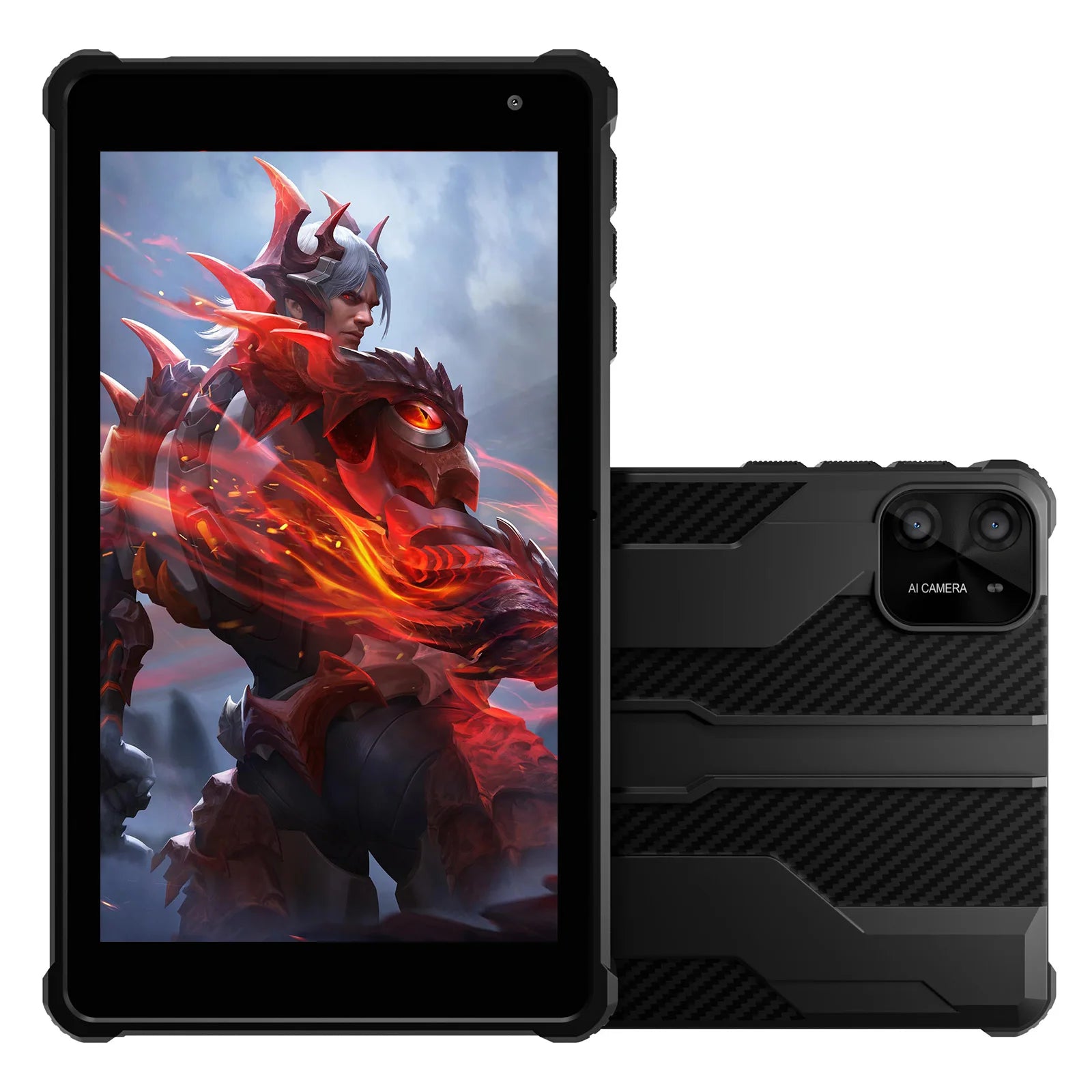 PRITOM Tablet 7" Android 14 Tablets, 8GB RAM(3+5GB Expand) 64GB ROM, A523 Octa-Core Processor, 5G WiFi+WiFi6, Dual Camera,Black.