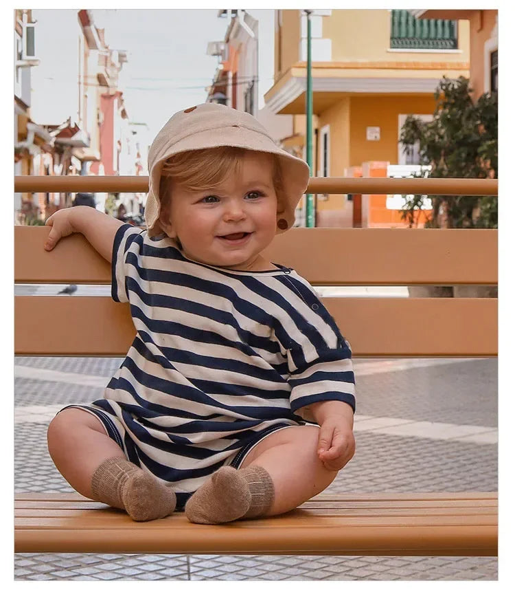 0-24M Neugeborenen Kind Baby Jungen Mädchen Kleidung Drucken Baumwolle Strampler Nette Süße Einteilige Overall Sommer Neue geboren Outfit.
