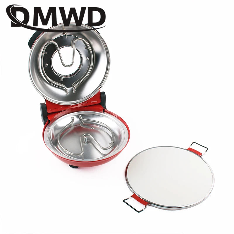 Elektrische Scone Maschine Pfannkuchen Backform 12 Zoll handgemachte italienische Pizza ofen Crêpe Bratpfanne Brot Abtauen Grill Herd Röster
