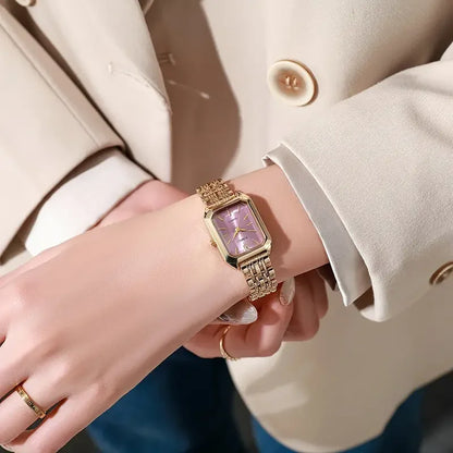 1PCS Fashion Women's Watch Luxury Trendy Versatile Quartz Watch Suitable for Daily Clothing Matching or As a Gift.