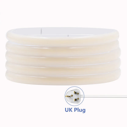 220V Dimmable COB LED Neon Strip Light Dimmer Switch Plug Kit Waterproof 288 LED Flex Tube Lamp Hight Bright Warm/Natural White
