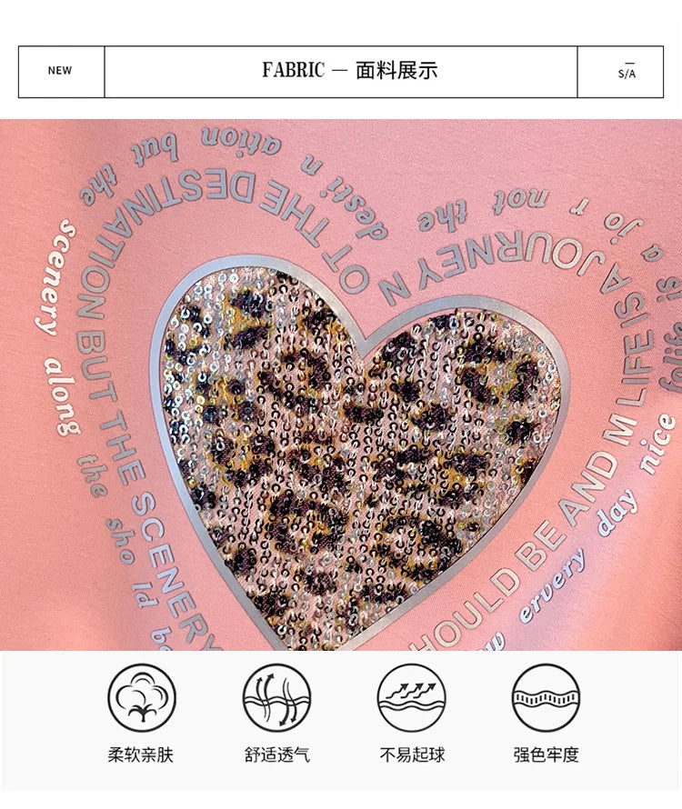 175 kg Plus Size Damen Büste 170 Frühling Herbst Lose Rundhals Langarm Bedrucktes Sweatshirt Schwarz Rosa 5XL 6XL 7XL 8XL 9XL.