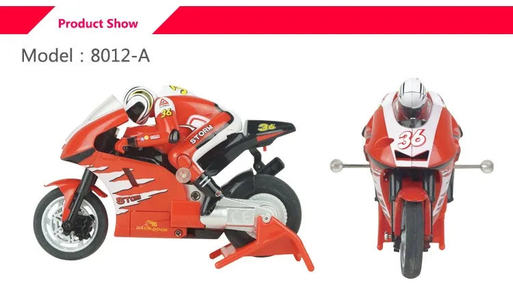 RC1:32 high-speed motor simulation shock absorber Race motorcycle charging 2.4Ghz Parent-child interactive boy's holiday toy.