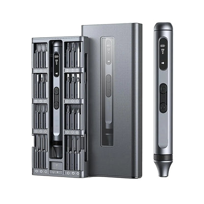 51 in 1 Elektro-Schraubendreher-Set Typ-C-Ladegerät Akku-Schrauben dreher Präzisions-Magnet-Bits für Telefon-PC DIY-Reparatur werkzeug