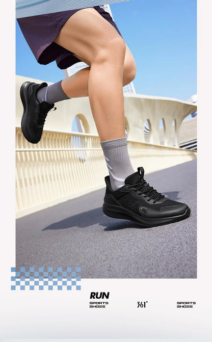 361 Degrees Men Running Shoes Wear-resistant Comfortable Soft Supportive Jogging Lightweight Breathable Male Sneakers 672422252.