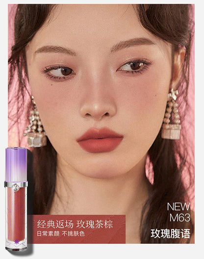 Girlcult Matte Nude Lipstick Velvet Cosmetic Long Lasting Waterproof Non-Stick Cup Lip Glaze Lip Makeup Gift for Girls and Women.