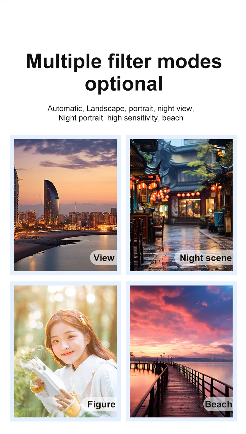 High Definition 6800W4K Pixel Digital Camera Video Recording Beauty Camera Student Camera CCD 16x Zoom with Wifi Compact.
