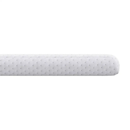 Comfortable White Mattress Pad 90x200cm Soft Polyester Jacquard Fabric Bedding Essential.