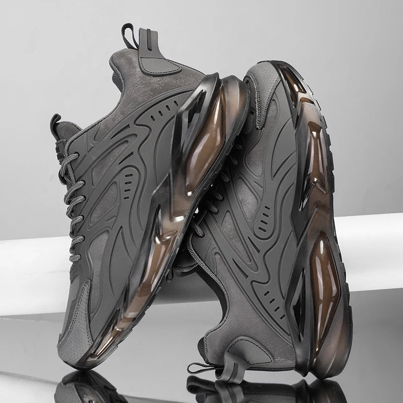 YRZL Herren-Turnschuhe, lässig, Sport, atmungsaktiv, Laufschuhe, bequemes Gehen, leichter Mesh-Schuh, Outdoor, rutschfest, Tennis-Mann.