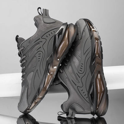 YRZL Herren-Turnschuhe, lässig, Sport, atmungsaktiv, Laufschuhe, bequemes Gehen, leichter Mesh-Schuh, Outdoor, rutschfest, Tennis-Mann.