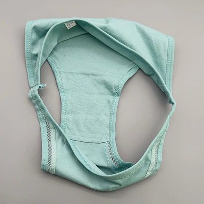 Moonflame 12Pcs Wholesale Women Cotton Panties Sexy Low-Waist Lingerie Female Elastic Soft Underwear Solid Color Underpant.