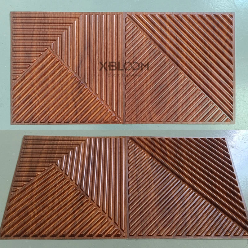 10pcs Diamond Design Decorated 3D Wallpanel, 30cmx30cm Matte White/Black/Golden, Diy Home Decoration Wallboard Wall stickers