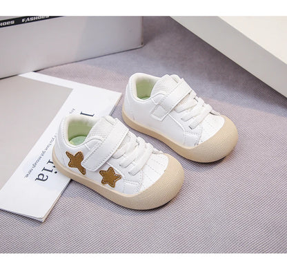 Toddler Kids Running Shoes Soft Sole Comfortable Baby Walking Shoes Toes Capped 2025 Fashion Boys Girls Casual Shoes Size 18-29.