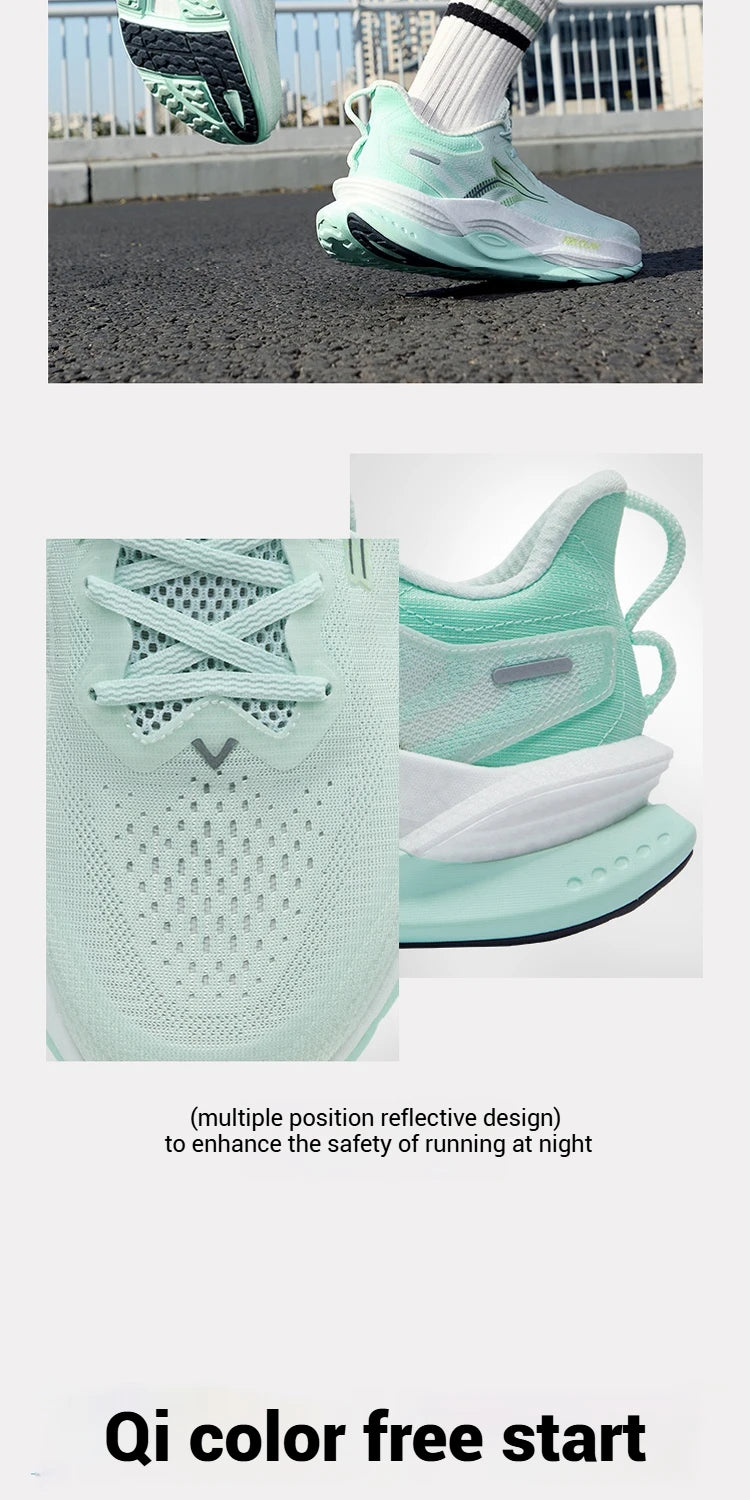 361 Degrees Fierce 5 Men Running Shoes New Soft Breathable Rebound Non-slip Shock-absorber Wear-resistant Male Sneaker 672522218.