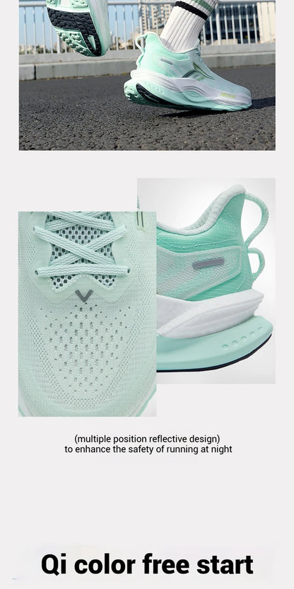 361 Degrees Fierce 5 Men Running Shoes New Soft Breathable Rebound Non-slip Shock-absorber Wear-resistant Male Sneaker 672522218.