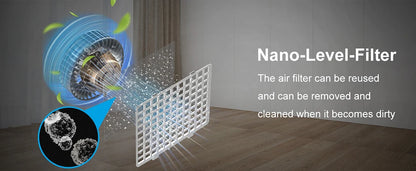 LOEFME 2L Dehumidifier Moisture Absorbers Home Air Dryer Electric Dehumidifier 12L/Day Dehumidification Timer 3 Modes W/ 3M Hose.