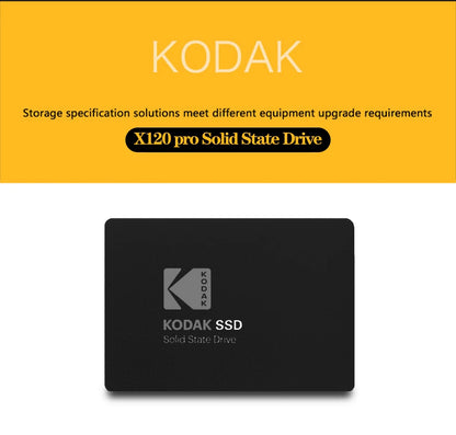 Kodak X120 PRO SSD Drive HDD 2.5 Hard Disk SSD 120GB 1TB 512GB 128GB 256GB HD SATA Disk Internal Hard Drive for Laptop Computer.