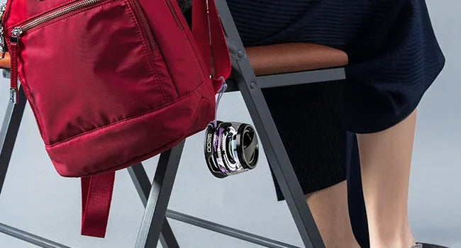 Outdoor Magnetic Bluetooth Speaker Wireless Portable Mini Travel Stereo Speaker with RGB Color Light and Phone Holder for Ios.