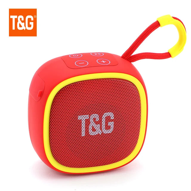 Bluetooth Speaker TG659 Mini Portable Wireless Powerful Speakers TWS BT 5.3 Sound Box HIFI Loudspeaker Supports TF Card Radio