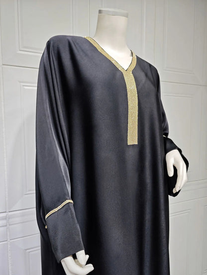 Ramadan Eid Batwing Abaya Prayer Clothes Women Kaftan Turkey Islam Muslim Long Dress Kebaya Caftan Marocain Robe Femme Musulmane