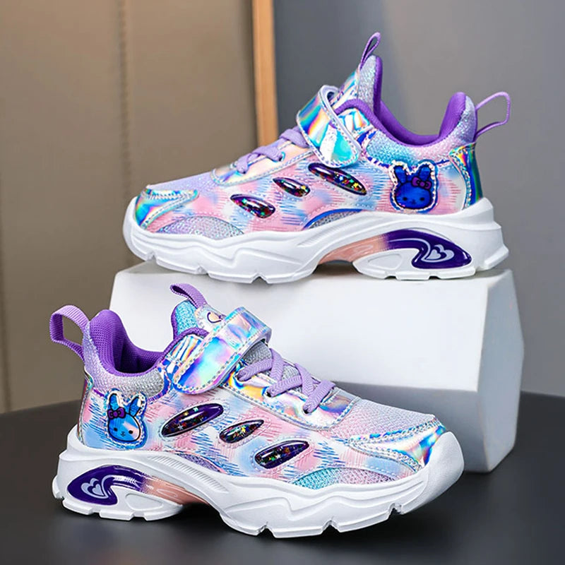 Cute Girls Shoes Children Platform Sneaker 2025 New Autumn Kids School Casual Tenis Shoes Daily Girls Sneaker 4 To 12 Years.