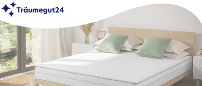 Ortho Kalschaummatratze, 7-Zonen-Matratze, Härte: H2 & H3, ÖkoTex gerollte Matratze (140 x 200 cm)