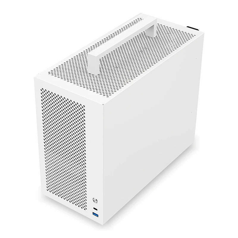 METALFISH S5 MAX Computer Case Gaming PC Chassis Support MATX/ITX 24.5*24.5cm SFX/ATX PSU 135 Mid Tower /180 WaterCooling Cooler.