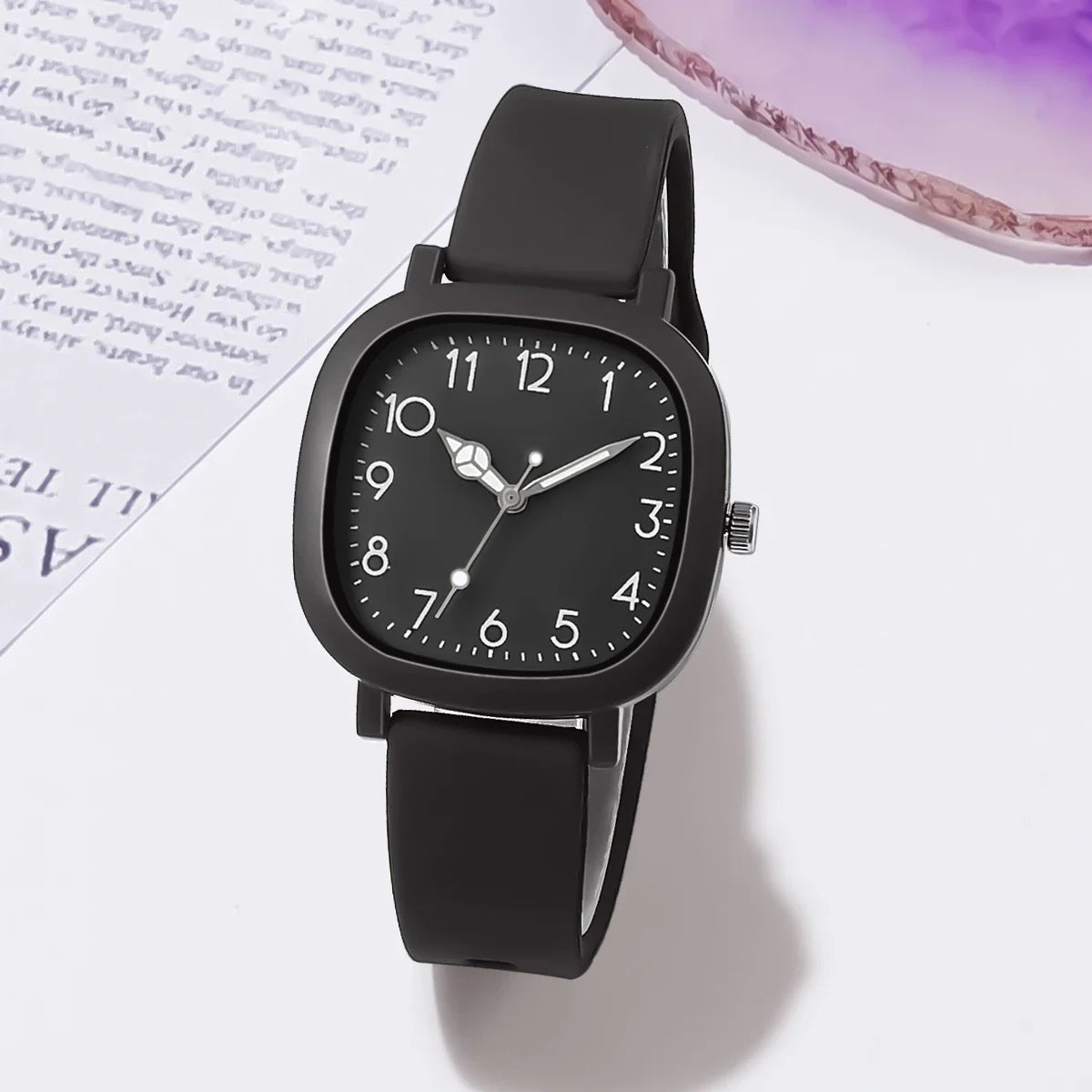 Fashion Women Watch Silicone Quartz Wristwatches For Women Clock Christmas Gift Valentine's Day Ladies Watches Reloj Mujer.