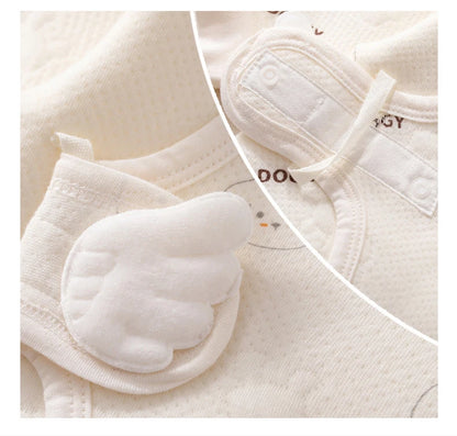 Frühling und Herbst 0-6 Monate Baby Strampler Winter Neugeborene Mädchen Jungen 100 % Baumwolle Kleidung von Langarm Säuglingskleidung Pyjamas.