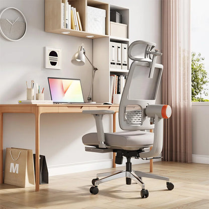 NEWTRAL MagicH-GPRO Ergonomischer Stuhl mit Fußstütze, AutoFollowing-Rückenlehne, Kopfstütze, adaptive Unterrückenstütze, verstellbare Armlehne