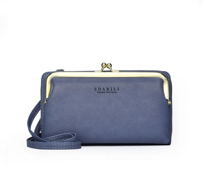 Fashion Women Luxury Leather Single Shoulder Bags Ladies Large Capacity Crossbody Mobile Phone Purse Female Messenger Wallet