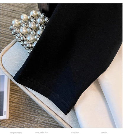 175kg plus size Damen büste Frühling Herbst lockeres Oberteil Rundhals bedrucktes Langarm-Sweatshirt 4xl 5xl 6xl 7xl 8xl 9xl.