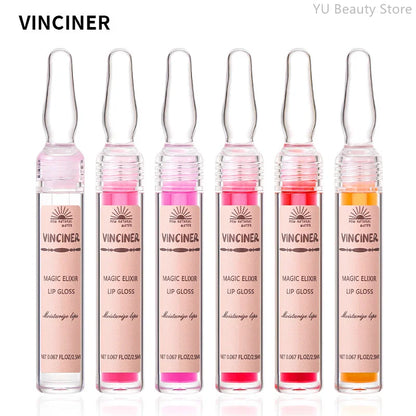 6 Colors Lip Plumping Gloss Instant Lip Plumper Extreme Volume Serum Oil Moisturizing Sexy Plump Lips Korean Makeup Products