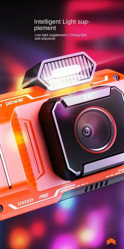 48M HD Digital Cameras 2.8 Inch IPS Screen Instant Photo Camera 18X Zoom Dual Lens Portable Child Camera Photographic Camcorder.