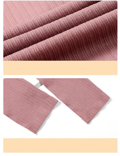 Frauen Thermo Unterwäsche Winter Langarm Winterkleid ung nahtlose Thermo Unterwäsche Intim Set Frau dicke 2 Stück Nachtwäsche