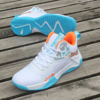 New Anti-Slip Men's Sneaker High Top Men's Basketball Shoes Luxury Comfortable Running Shoes Fashionable Versatile Casual Shoes