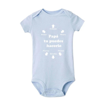 Papa Tu Es Le Meilleur Baby Body Niedlicher Sommer Baby Strampler Body Jungen Mädchen Kleidung Outfits Babykleidung Vatertagsgeschenk.