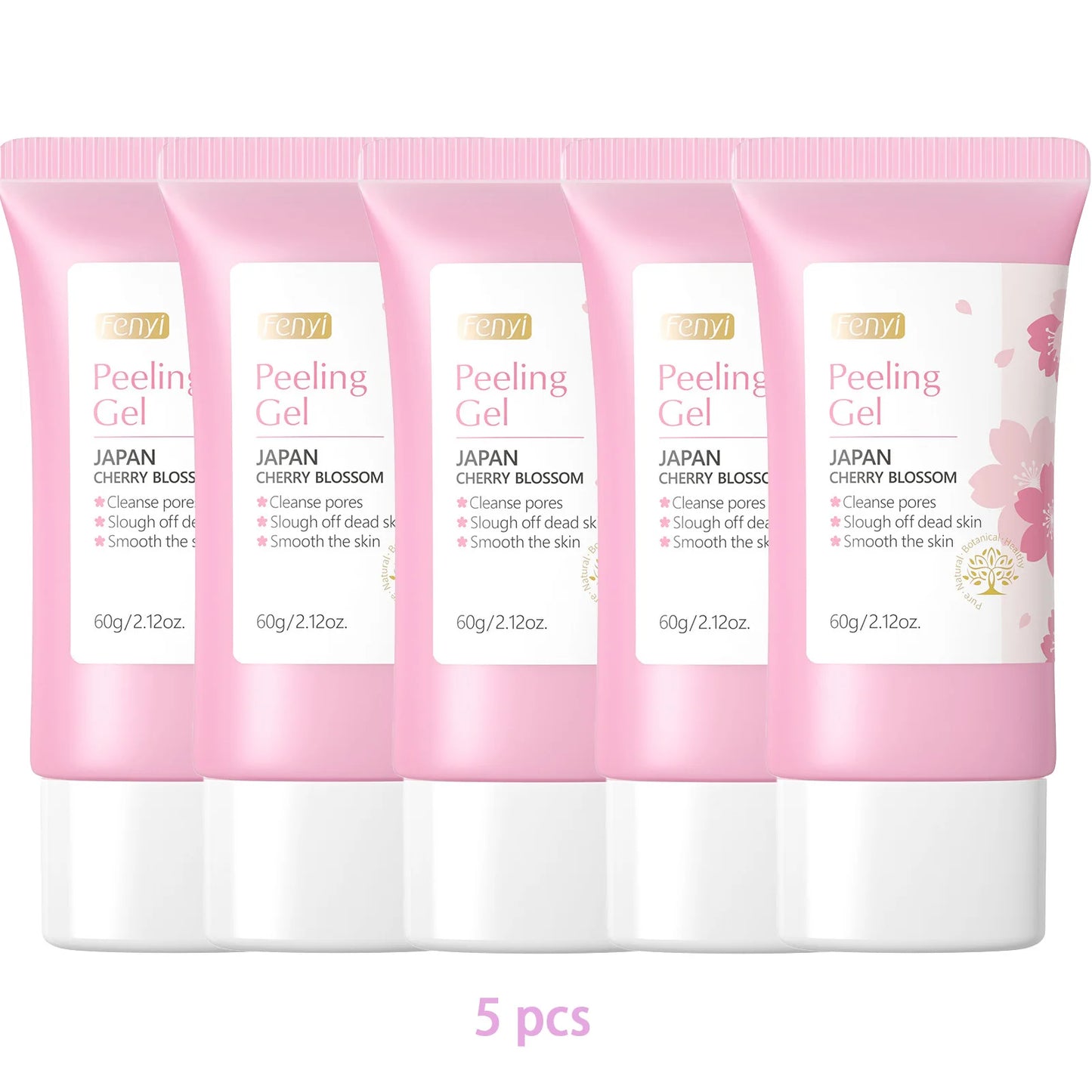 Sakura Face Deep Cleaning Exfoliating Gel Skin Care Whitening Moisturizer Repair Facial Scrub Skin Care 60g.