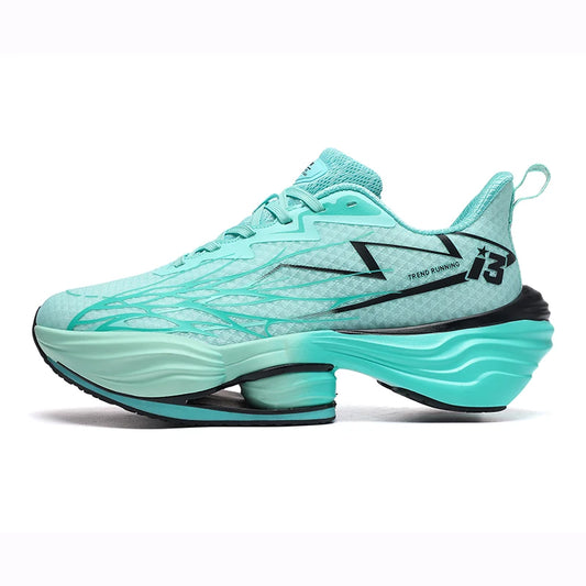 Sportschuhe Herren Mesh Atmungsaktive Dämpfung Hochwertige rutschfeste Turnschuhe Sommer Marathon Training Laufschuhe für Damen.