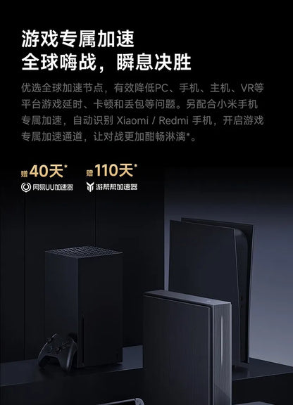 Xiaomi Router BE6500 Pro Wifi 7 Hub Gateway IPTV 2.5G Ethernet Port 1GB Large Memory OFDMA IPV6 WPA3 Repeater Signal Amplifier