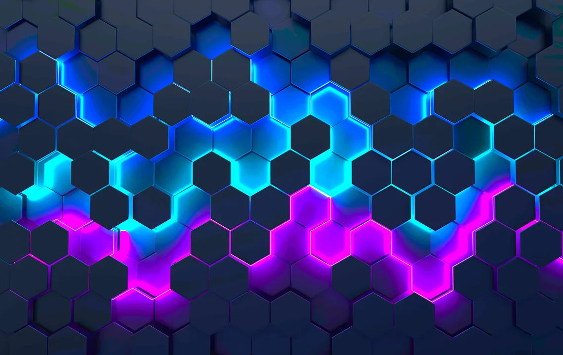 Benutzerdefinierte papel de parede 3d hintergrund Geometrische figur beule tapete friseur büro rezeption wand papier heimwerker