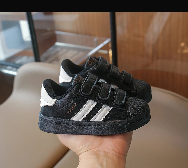 2024 Four Seasons Kid's Casual Shoes Boy's Forrest Gump Shoes Girl's Fashion Board Shoes Children's Soft Lightweight Sneakers.