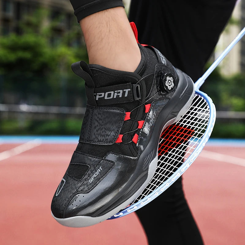 Badminton Shoes Men Anti Slip Cushioning Shoes High-quality Tennis Shoes Outdoor Sports Pro Sneakers Men and Women.