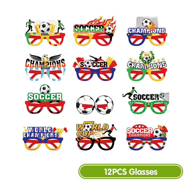 Fußball Geburtstag Dekoration Party Supplies Geschirr Luftballons Set Süßigkeiten Geschenkboxen Fußball Geburtstagsgeschenke Kinder Geburtstagsgeschenke.